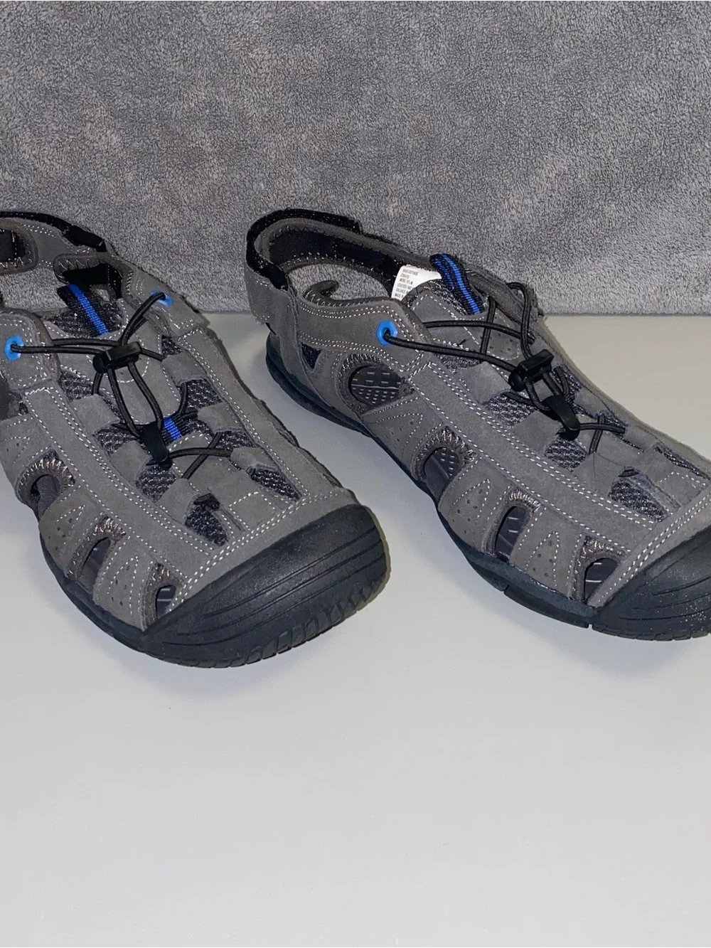 G.H. Bass & Co Defense Grey Closed Toe Outdoor Sandals Mens 10.5M